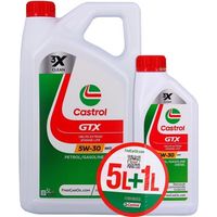 Engine Oil - CASTROL GTX - 5W-30 RN17 - 5L+1L - 057086