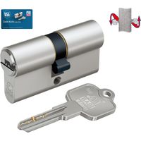 Basi - V55 Prof.Doppelzylinder VS N+G 30/30, mattnickel, Code-Karte - VB5200-0000
