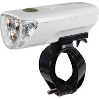 Fanale anteriore bici tre LED bianchi aggancio al manubrio