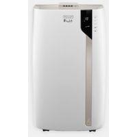 Delonghi – Climatiseur mobile silencieux 9800 BTU – Classe A+ – Déshumidification 60L/j – 3 vitesses – Télécommande incluse – Design moderne