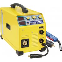 GYS – Poste à souder MMA 160A – Soudage MIG/MAG et MMA – Tension 230V – Électrode Ø1,6 à 3,2mm – Ultra-léger 10,1kg – Interface digitale intuitive