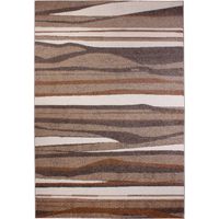 Andiamo Teppich Chelles braun-gestreift, 120 x 170 cm Teppiche Teppichboden