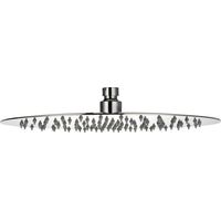 Soffione Doccia Relax 30T in Inox Cromato Tondo dal Diamentro di 300 mm, 216 fori