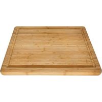 Doppelseitiges Schneidebrett 40 x 30 cm – Bambus FSC – Semikolon