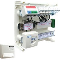 Batilec – Coffret de communication 4 prises RJ45 cat 5e – Compatible fibre optique FTTH – 4 prises coaxiales TNT/SAT – Conforme NFC15-100
