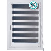 Cintacor Store enrouleur argenté 150x180 cm Clip&Fix