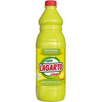 Lagarto eau de Javel parfumée au citron avec détergent, flacon de 1500ml