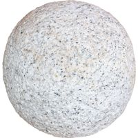 Decorative stone sphere