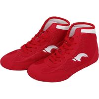 Chaussures de boxe hautes pour enfants - Chaussures de lutte longues - Chaussures de boxe - Chaussures de compétition - Chaussures d'entraînement pour enfants - Chaussures de combat pour garçons