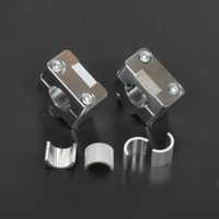 Pontet Erhöhung Lenkeradapter Replay für Motorrad Ø22mm auf