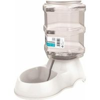 Distribuidor de agua hexagonal M-PETS blanco 3500 ml