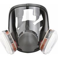 Respirateur à vapeur organique couverture intégrale – Protection contre poussières et gaz – Ajustement personnalisé – Sac de rangement inclus