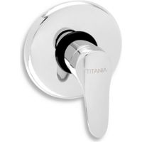 Novaservis Titania Iris New - Miscelatore doccia ad incasso, con corpo incasso, cromo 94450,0