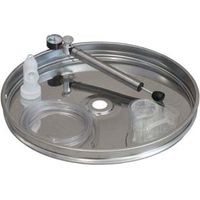 GALLEGGIANTE AD ARIA INOX COMPLETO ø mm.420 per contenitore inox da lt.100 MAFFEI