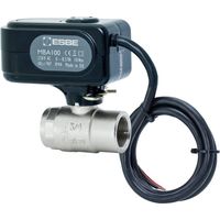 ESBE Valvola a sfera motorizzata MBA121 DN25 Kvs60, come valvola di zona a 2 vie, 230V, IG1", 43100200