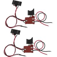 Variateur de vitesse de scie, variation de vitesse continue, interrupteur à gâchette avec témoin lumineux