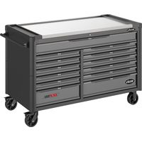VIGOR Werkstattwagen Series XXL, mit Edelstahl-Arbeitsplatte, leer