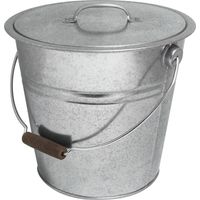 secchio con coperchio in acciaio zincato da 10 l - 040125 - Guillouard
