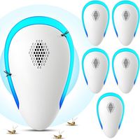 packs of ultrasonic electronic repellents, intelligent frequency conversion, multifunctional repellent against mosquitoes and rodents, wide coverage of 100㎡