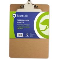 Bismark-Mappe mitClip top Mappenboden of Holz