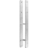 Pfostenträger H-Form 121x800x6