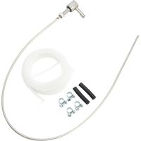 Kit de manguera para tanque de combustible, tubo de soporte para sensor de tanque de combustible de calentador de automóvil, manguera con clip de recogida de goma de cobre para Eberspacher D2 D4 Airtr