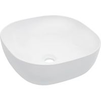 Lavabo, Vasque 42,5x42,5x14,5 cm Céramique Blanc FR308545 DESIGN IN