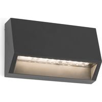 Must-1 Led Lampada Da Parete Grigio Scuro Marca Faro