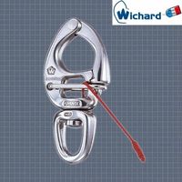 Mousqueton à ouverture sous charge HR inox 316L