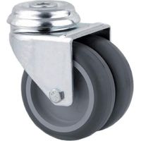 Roulettes pivotantes doubles TENTE 2970PJP075P3010