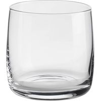 Verre Ankara soufflé à la bouche transparent