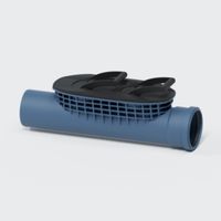 PO Reinigungsrohr POLO-EHP Control DN 110, blau