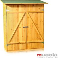 Caseta de jardín cobertizo de herramientas armario de jardín XXL MADERA gabinete de herramientas caseta exterior para herramientas