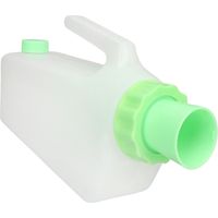 Bidon Urinaire Homme Réutilisable 1000ml Anti-Fuites Portable avec Couvercle