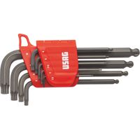 Set di 9 chiavi esagonali Usag X-GRIP D.1,5-10 280X/S9 - U02800485