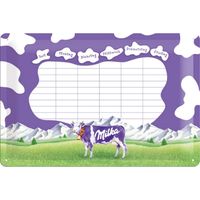 Plaque Ardoise Perpétuelle Milka