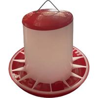 Mangeoire plastique avec poignée 9 kg pour volailles et pigeons