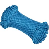 Corde de travail Bleu 8 mm 250 m Polypropylène