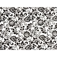 Pellicola Adesiva - Pellicola mobili - viticci Nero - 45 x 200 cm - Foglio Decorativo