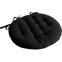 Galette de chaise ronde matelassée en coton PANAMA