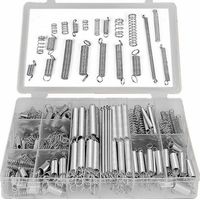 Traction and Compression Springs Spring Assortment Box - 200 Pieces