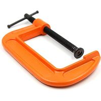 G-Schraubzange – dick, robust – Kohlenstoffstahl – 1″ – Tisch-/Schweißzange – Hyuduo
