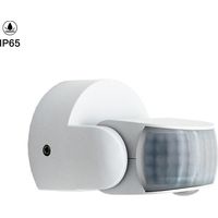 Détecteur de Mouvement Extérieur IP65,Blanc