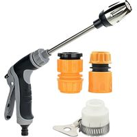 Pressure Washer Nozzle with Adjustable Water Pressure, MultiMode Garden Hose Sprayer for Cleaning and Watering