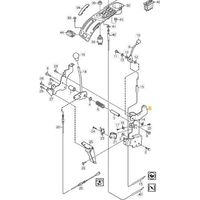 SUPPORT DE FIXATION DE LEVIER D'ACCÉLÉRATEUR PARK VNN ORIGINAL STIGA - 1134-4156-01