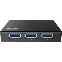 Hub USB 3.0 con Alimentación Externa D-Link DUB-1340/ 4 Puertos USB