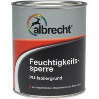 Albrecht Feuchtigkeitssperre 2,5 l farblos Sperrgrund Isoliergrund Außen