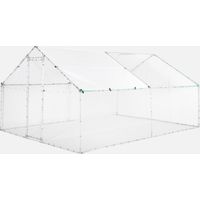 Gallinero y aviario de acero galvanizado
