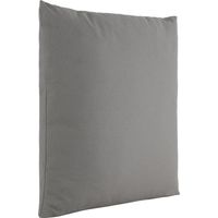 EGLO LIVING Kissen Iles, Couch Zierkissen Basic, Dekokissen aus Polyester und Baumwolle in Grau, Kissenbezug mit Inlett, Sofakissen 50x50 cm