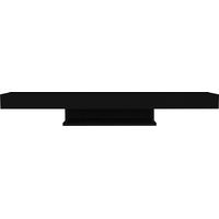 TV Lowboard Hängend Alberes Schwarz